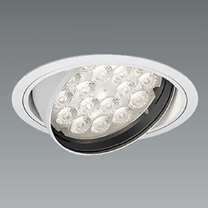 遠藤照明 LEDユニバーサルダウンライト 4000TYPE CDM-T70W器具相当 埋込穴φ125mm ナローミドル配光 非調光 温白色 ERD7268W+RX-356N