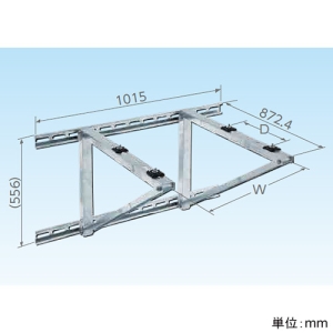 日晴金属 PCキヤッチャー 壁面用ロングアーム 使用荷重110kg PCキヤッチャー 壁面用ロングアーム 使用荷重110kg PC-KLA61 画像3