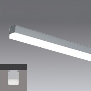 LEDデザインベースライト 《リニア32》 直付タイプ 長さ600mmタイプ ウォッシュ配光 調光調色 12000〜1800K  ERK9710S+SAD-414X