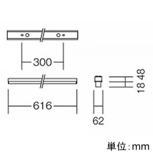 遠藤照明 【お買い得品 10台セット】LEDデザインベースライト 《リニア32》 半埋込タイプ 連結端用 長さ600mmタイプ 拡散配光 調光調色 12000〜1800K 【お買い得品 10台セット】LEDデザインベースライト 《リニア32》 半埋込タイプ 連結端用 長さ600mmタイプ 拡散配光 調光調色 12000〜1800K ERK9715W+SAD-406X_set 画像2