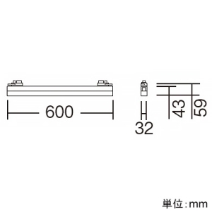 遠藤照明 LEDデザインベースライト 《リニア32》 プラグタイプ 長さ600mmタイプ 拡散配光 調光調色 12000〜1800K 白 LEDデザインベースライト 《リニア32》 プラグタイプ 長さ600mmタイプ 拡散配光 調光調色 12000〜1800K 白 ERK1069W+SAD-406X 画像3