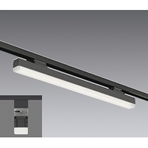 遠藤照明 LEDデザインベースライト 《リニア32》 プラグタイプ 長さ600mmタイプ 拡散配光 調光調色 12000〜1800K 黒 ERK1069B+SAD-406X