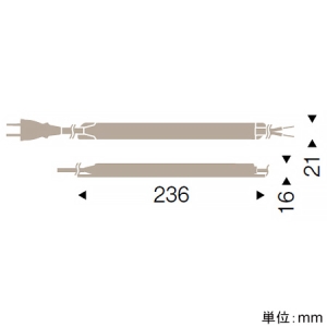 遠藤照明 電源ユニット 調光・非調光兼用型 AC100V 電源ユニット 調光・非調光兼用型 AC100V RX-326N 画像2