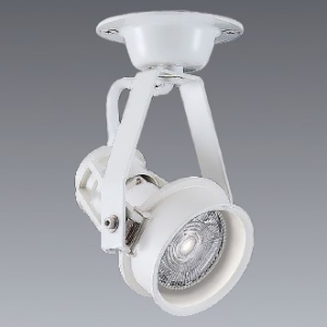遠藤照明 LEDスポットライト フレンジタイプ JDRタイプ 110Vφ50省電力ダイクロハロゲン球50W形40W器具相当 調光対応 E11口金 ランプ別売 白 ERS4157W