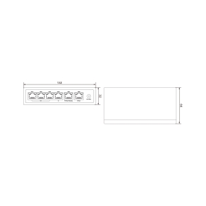マザーツール 4chPoEスイッチングハブ 4chPoEスイッチングハブ MT-POE04A 画像3