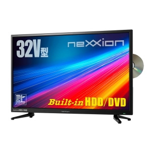 ネクシオン nexxion DVDプレーヤー内蔵 HDD搭載 32V型地上波デジタルハイビジョン液晶テレビ nexxion DVDプレーヤー内蔵 HDD搭載 32V型地上波デジタルハイビジョン液晶テレビ FT-A3328DHB