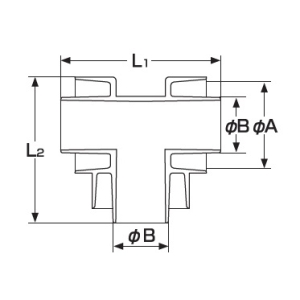 ユーシー産業 NDH型用接続パーツ 50個入 NDH型用接続パーツ 50個入 UDP-25TS_set 画像2