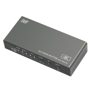 ラトックシステム 入力切替機能付HDMI分配器(ダウンスケール対応) 入力切替機能付HDMI分配器(ダウンスケール対応) RS-HDSP22-4K