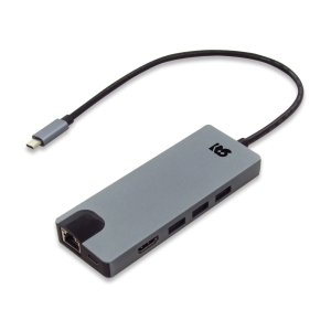 ラトックシステム USB Type-C マルチアダプター(PD対応・30cmケーブル) RS-UCHD-PHL3