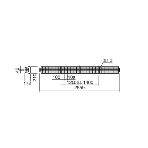 パナソニック LED蛍光灯兼用ガード ガード iDシリーズ110形 /LDL110形 用 FK81534