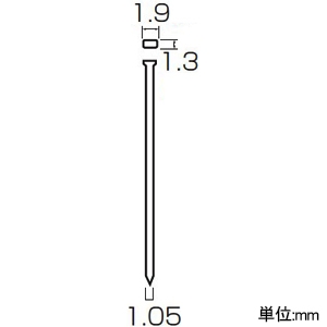 マキタ 仕上釘 鉄 長さ15mm 茶 3000本 仕上釘 鉄 長さ15mm 茶 3000本 F-00187 画像2