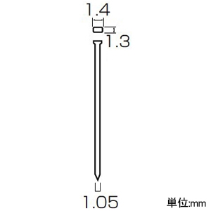 マキタ 超仕上釘 鉄 長さ15mm 白 3000本 超仕上釘 鉄 長さ15mm 白 3000本 F-00730 画像2