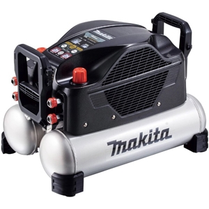 マキタ エアコンプレッサ 大容量タイプ 高圧専用(4口) タンク容量16L 黒 AC500XGHB