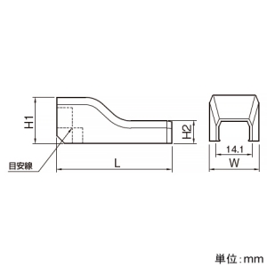 マサル工業 コンビネーション 0号 ブラック 《ニュー・エフモール付属品》 コンビネーション 0号 ブラック 《ニュー・エフモール付属品》 SFMC0W 画像3