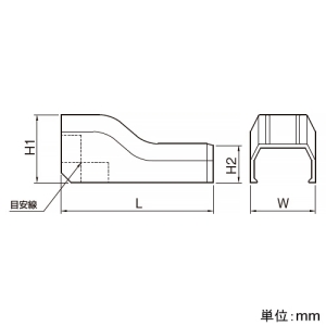 マサル工業 コンビネーション 4号 グレー 《ニュー・エフモール付属品》 コンビネーション 4号 グレー 《ニュー・エフモール付属品》 SFMC41 画像3