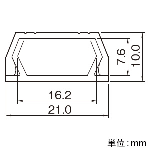 マサル工業 エフモール 2号 1m ミルキーホワイト エフモール 2号 1m ミルキーホワイト FM23 画像2