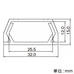 マサル工業 エフモール 4号 1m ホワイト エフモール 4号 1m ホワイト FM42 画像2