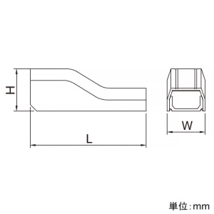 マサル工業 コンビネーション 2号 ミルキーホワイト 《エフモール付属品》 コンビネーション 2号 ミルキーホワイト 《エフモール付属品》 FMC23 画像3