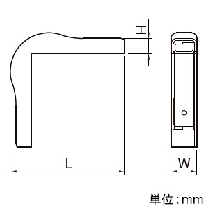 マサル工業 デズミ 2号 ホワイト 《オプトモール付属品》 デズミ 2号 ホワイト 《オプトモール付属品》 OFMD22 画像3