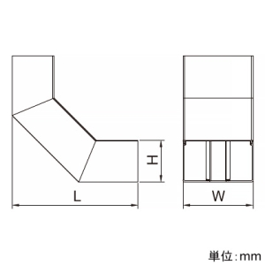 マサル工業 【受注生産品】内大マガリ 6号150型 グレー 《エムケーダクト付属品》 【受注生産品】内大マガリ 6号150型 グレー 《エムケーダクト付属品》 MDLU6151 画像3