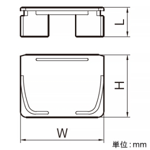 マサル工業 エンド差込型 3号40型 ホワイト 《エムケーダクト付属品》 エンド差込型 3号40型 ホワイト 《エムケーダクト付属品》 KMDE3402 画像3