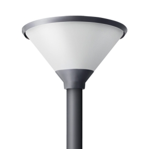 パナソニック LED街路灯 円錐タイプ 防雨型 水銀灯300形相当 非調光 電球色 電源別売 乳白グローブ NYG4013R