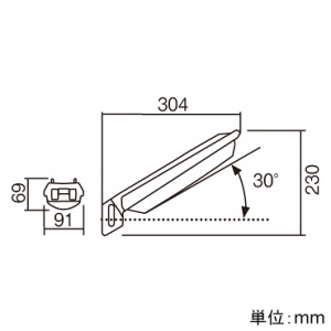 パナソニック 【生産完了品】LED防犯灯 《AreaLux》 防まつ型 10VAタイプ FHP32形・HF80/100形相当 昼白色 LED防犯灯 《AreaLux》 防まつ型 10VAタイプ FHP32形・HF80/100形相当 昼白色 NNY20363LE1 画像2