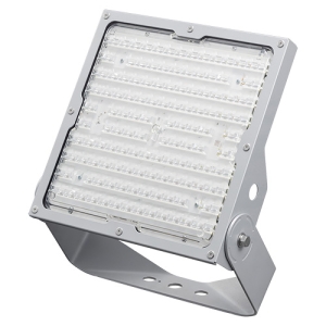 パナソニック LEDスポットライト 防噴流・耐塵型 水銀灯400形相当 広角配光 非調光 電球色 シルバーメタリック NYS15342LE9