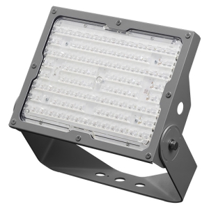 パナソニック LEDスポットライト 防噴流・耐塵型 水銀灯100形・CDM-TD70形相当 広角配光 非調光 電球色 ミディアムグレーメタリック NYS15043LE7