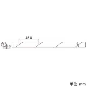 マサル工業 【限定特価】スパイラルスリーブ 難燃タイプ 内径φ15mm 1m 100本入 スパイラルスリーブ 難燃タイプ 内径φ15mm 1m 100本入 SSEN15WL10 画像3