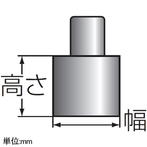 マキタ ストレートビット替刃 厚刃タイプ 40×20mm 10枚入 ストレートビット替刃 厚刃タイプ 40×20mm 10枚入 A-18699 画像2