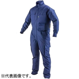 マキタ 充電式ファンジャケット Sサイズ ツナギタイプ 綿・ポリエステル混紡 紺 FJ502DZSN