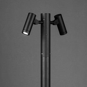 山田照明 スポットライト Spot Pole 防雨 ダイクロハロゲン100W×2相当 非調光 電球色 配光角度:16° AD-3150H-L