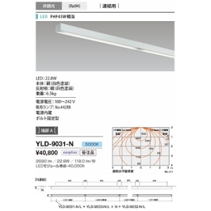 山田照明 シーリングライト X-Section86(クロス・セクション86) FHF45W相当 非調光 昼白色 YLD-9031-N