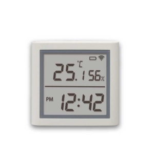 ラトックシステム デジタル時計搭載 スマート温湿度計 RS-BTTHM1