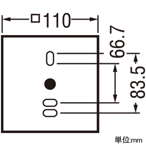 オーデリック LEDブラケットライト 高演色LED 上下部開放タイプ 白熱灯器具60W相当 LED電球フラット形 口金GX53-1 昼白色 非調光タイプ アイボリー LEDブラケットライト 高演色LED 上下部開放タイプ 白熱灯器具60W相当 LED電球フラット形 口金GX53-1 昼白色 非調光タイプ アイボリー OB255348NR 画像2