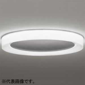 オーデリック LEDシーリングライト 高演色LED 〜12畳用 LED一体型 電球色〜昼光色 Bluetooth&reg;調光・調色 チャコールグレー OL291603BR