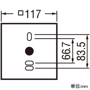 オーデリック LEDブラケットライト 高演色LED 密閉型 白熱灯器具60W相当 LED電球フラット形 口金GX53-1 電球色〜昼光色 Bluetooth&reg;調光・調色 LEDブラケットライト 高演色LED 密閉型 白熱灯器具60W相当 LED電球フラット形 口金GX53-1 電球色〜昼光色 Bluetooth&reg;調光・調色 OB255276BR 画像2