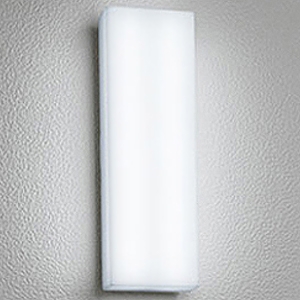 オーデリック LEDポーチライト 防雨・防湿型 高演色LED 白熱灯器具60W相当 LED一体型 昼白色 壁面・天井面・傾斜面取付兼用 シルバー 別売人検知カメラ・センサー対応 OG254241R