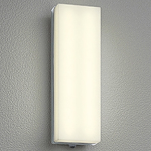 オーデリック LEDポーチライト 防雨型 高演色LED 白熱灯器具60W相当 人感センサーモード切替型 LED一体型 電球色 壁面取付専用 鏡面 OG254246R