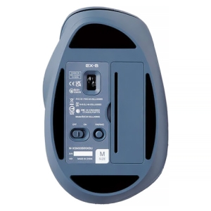 ELECOM 静音マウス 《EX-G》 Bluetooth&reg;5.0 BlueLED方式 Mサイズ 5ボタン ブルー 静音マウス 《EX-G》 Bluetooth&reg;5.0 BlueLED方式 Mサイズ 5ボタン ブルー M-XGM30BBSKBU 画像2