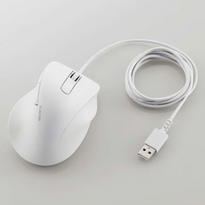ELECOM 静音有線マウス 《EX-G》 BlueLED方式 Sサイズ 5ボタン ホワイト 静音有線マウス 《EX-G》 BlueLED方式 Sサイズ 5ボタン ホワイト M-XGS30UBSKWH