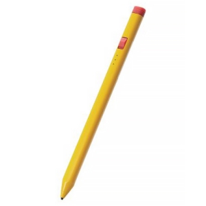 ELECOM アクティブタッチペン スマートフォン・タブレット用 充電式 三角軸 イエロー アクティブタッチペン スマートフォン・タブレット用 充電式 三角軸 イエロー P-TPACSTEN02YL