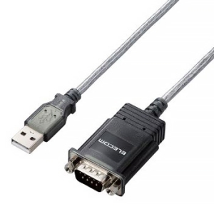 ELECOM USBtoSerial変換ケーブル USB-A-RS232C ケーブル長0.5m USBtoSerial変換ケーブル USB-A-RS232C ケーブル長0.5m UC-SGT2