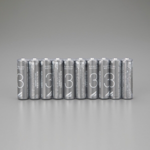 アズワン アズワンのアルカリ乾電池 単3(10本) アズワンのアルカリ乾電池 単3(10本) 4-4953-01 画像4
