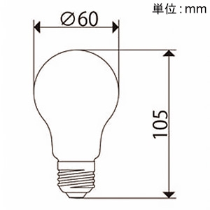 ビートソニック LED電球 一般電球タイプ 《Gradation The Bulb》 口金E26 LED電球 一般電球タイプ 《Gradation The Bulb》 口金E26 LDF401D 画像2