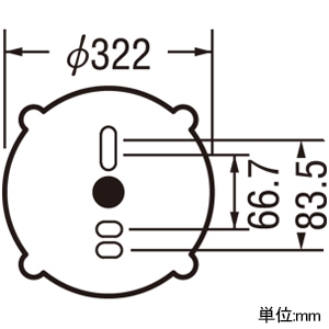 オーデリック LEDバスルームライト 防雨・防湿型 FCL30W相当 LED電球フラット形 口金GX53-1a 温白色 壁面・天井面・傾斜面取付兼用 LEDバスルームライト 防雨・防湿型 FCL30W相当 LED電球フラット形 口金GX53-1a 温白色 壁面・天井面・傾斜面取付兼用 OG254596WD 画像2