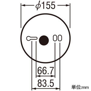 オーデリック LED非常用照明器具 電池内蔵形(専用形) 直付型 高天井(〜10m)用 ハロゲン30W相当 LED一体型 昼白色 天井面取付専用 自己点検機能付 ホワイト LED非常用照明器具 電池内蔵形(専用形) 直付型 高天井(〜10m)用 ハロゲン30W相当 LED一体型 昼白色 天井面取付専用 自己点検機能付 ホワイト OR036109P2 画像3