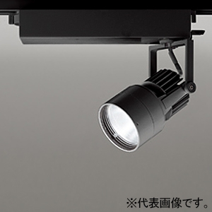 オーデリック LEDスポットライト プラグタイプ ハロゲン250W相当 LED一体型 温白色 位相制御調光型 LC214専用 レール取付専用 配光変換パネル付 マットブラック OE033024J