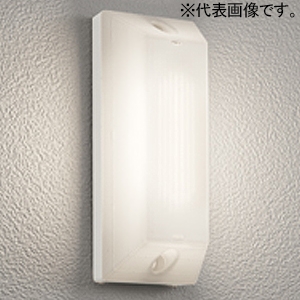 オーデリック LEDポーチライト 防雨型 高演色LED 白熱灯器具60W相当 LED一体型 昼白色 壁面・天井面取付兼用 縦向き取付専用 OG264117R